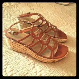 Stuart Weitzman  wedge sandals